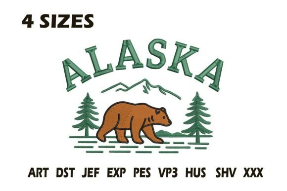 Alaska Bear Outdoor Embroidery Design Review