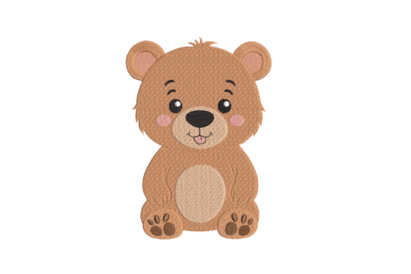 Baby Boy Bear Embroidery Review