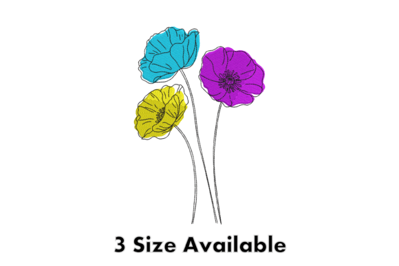 Colorful Flower Embroidery File Review