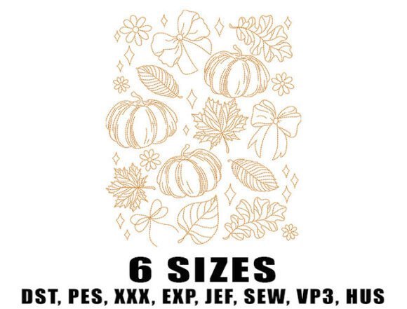 Cozy Rustic Fall Embroidery Design Review