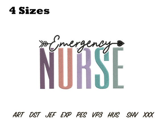 Emergency Nurse Embroidery Design Review