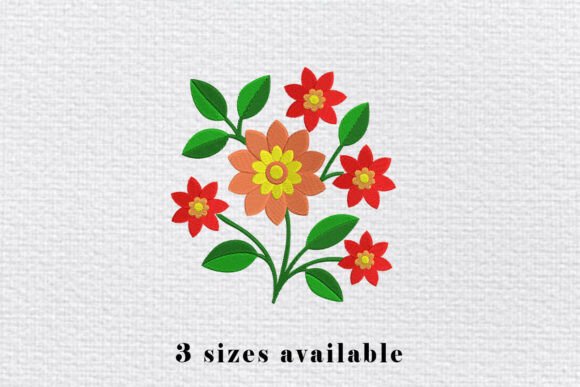Floral Embroidery Design File Review