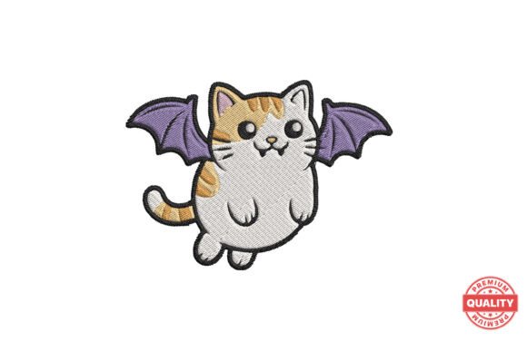 Flying Bat Wing Cat Embroidery Review
