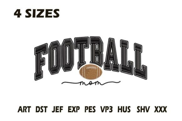 Football Mom Varsity Embroidery Design Review