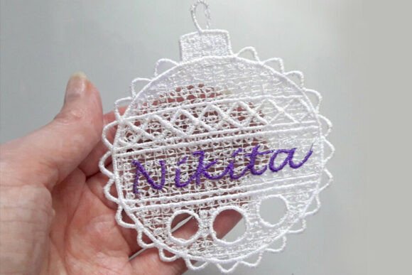 FSL Christmas Ornament Embroidery Design Review