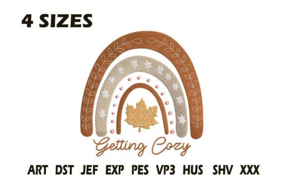 Getting Cozy Fall Rainbow Embroidery Review