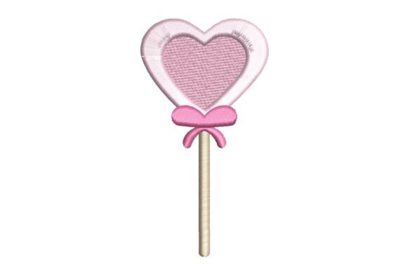 Heart-Shaped Lollipop Embroidery Design Review