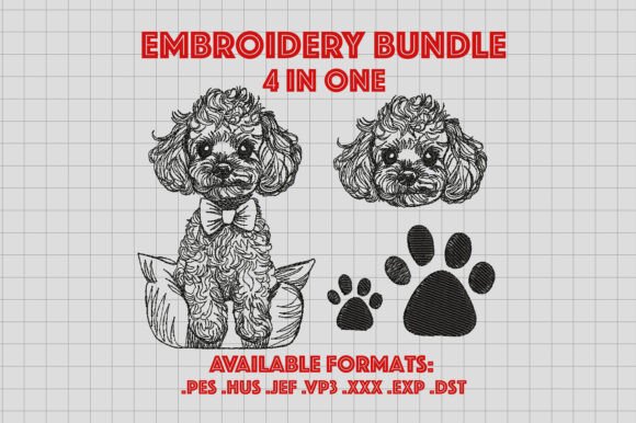 Maltipoo Embroidery Design Review