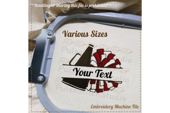 Megaphone Pom Pom Split Embroidery Review
