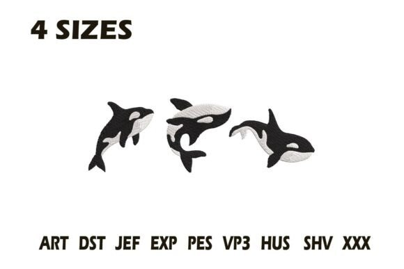 Orca Whale Family Embroidery Design Review