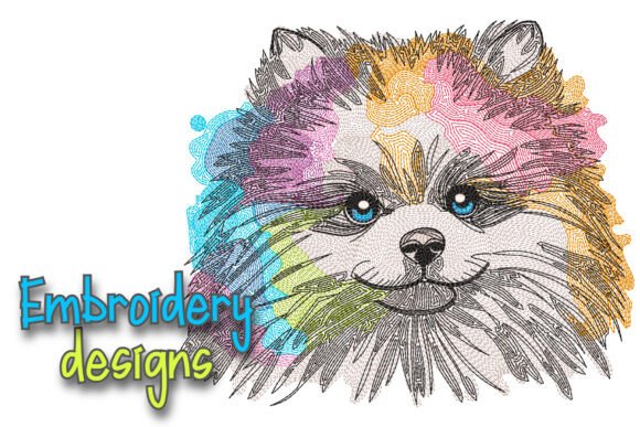 Spitz Dog Embroidery Design Review